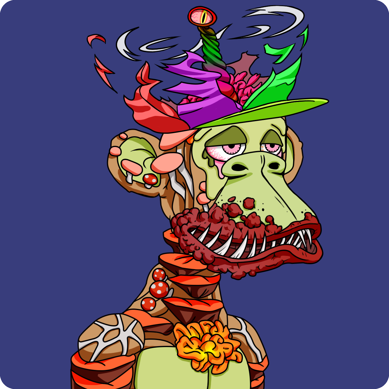 Yuga Labs - Mutant Ape Yacht Club - NFT # 19514