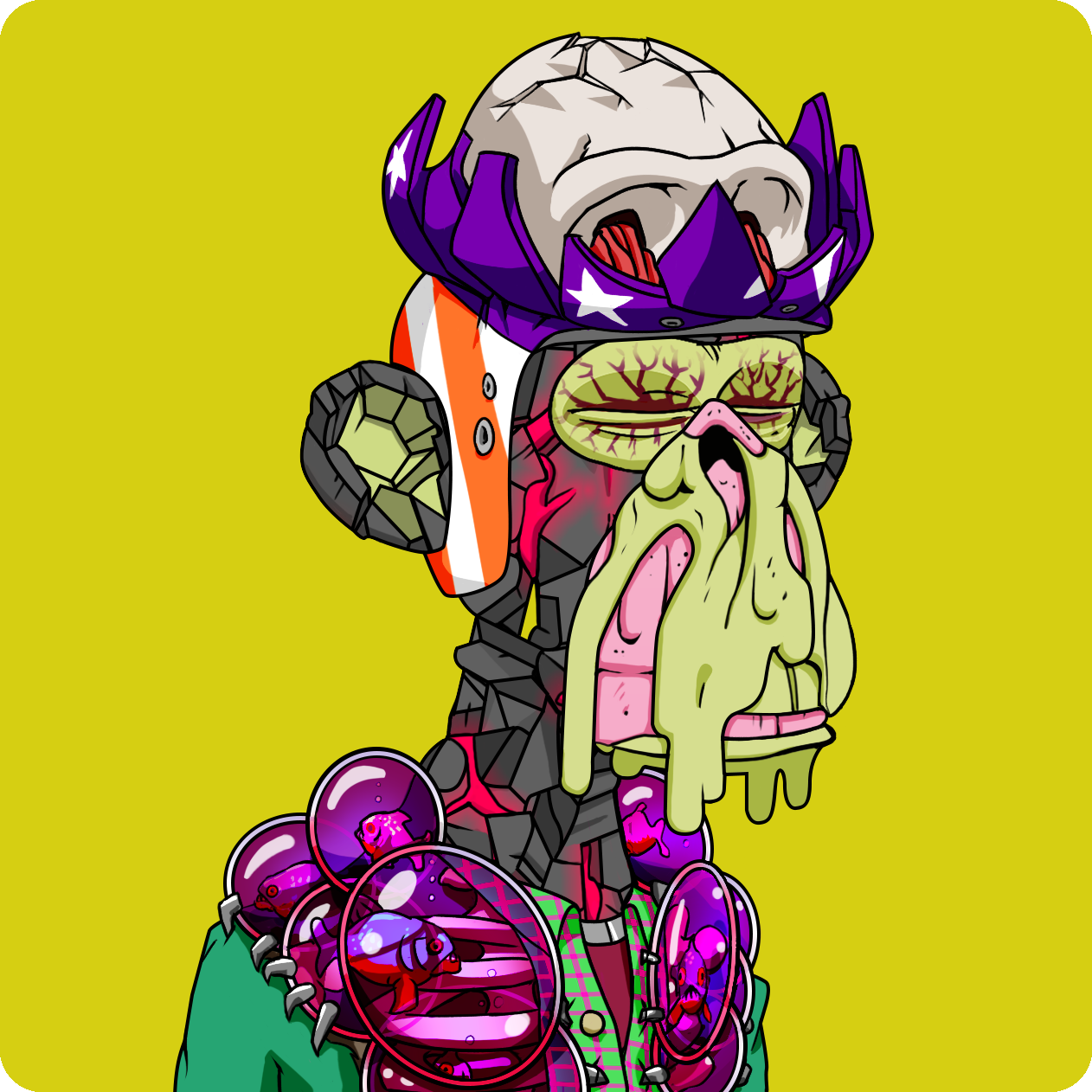 Yuga Labs - Mutant Ape Yacht Club - NFT # 13958