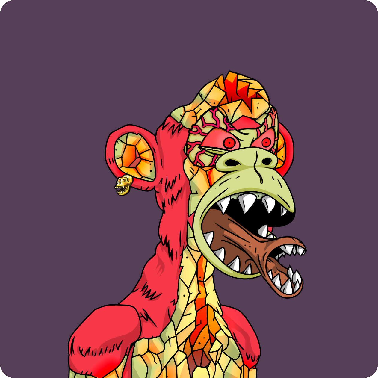 Yuga Labs - Mutant Ape Yacht Club - NFT # 6073