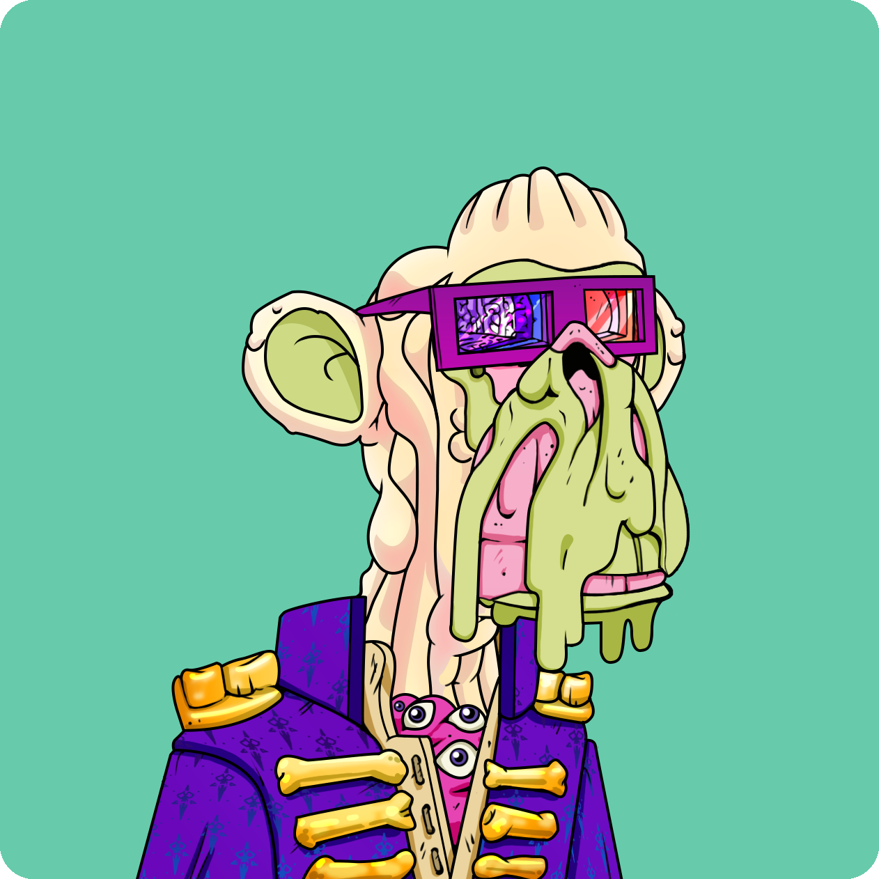 Yuga Labs - Mutant Ape Yacht Club - NFT # 7933