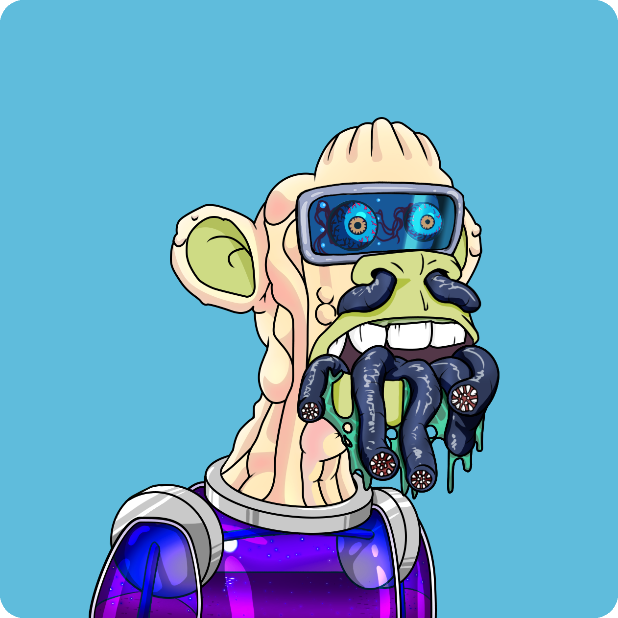 Yuga Labs - Mutant Ape Yacht Club - NFT # 7597