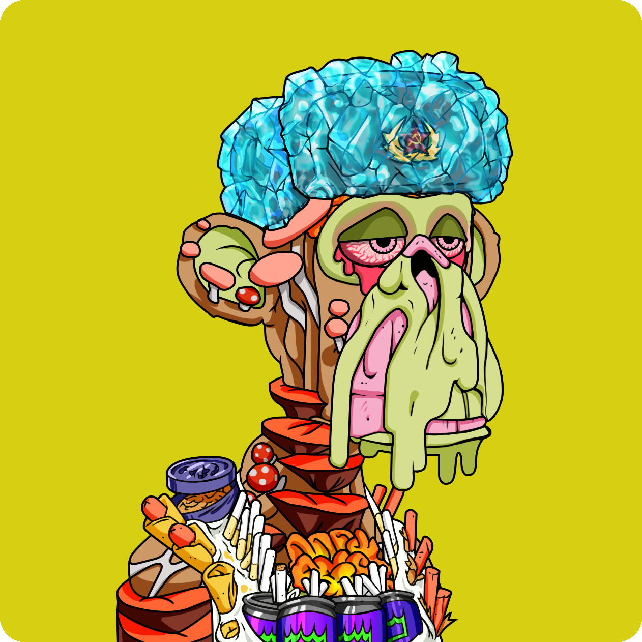 Yuga Labs - Mutant Ape Yacht Club - NFT # 5208