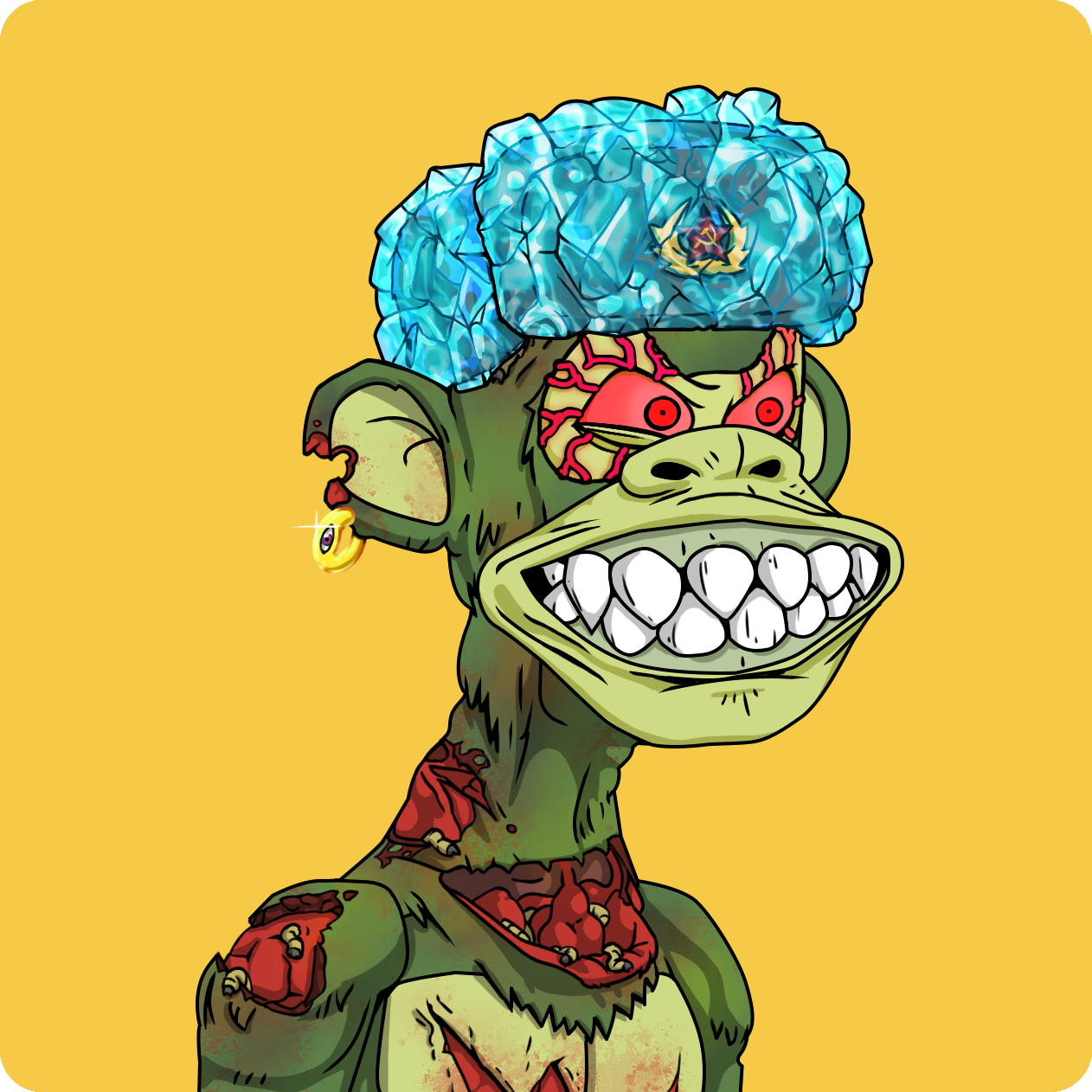 Yuga Labs - Mutant Ape Yacht Club - NFT # 9589