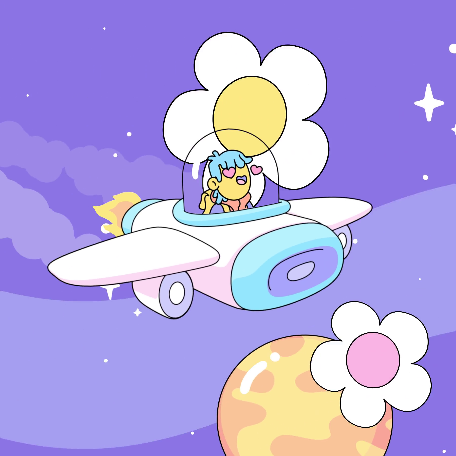 The Doodles Founders - Space Doodles - Space Doodle #9826 - NFT # 9826