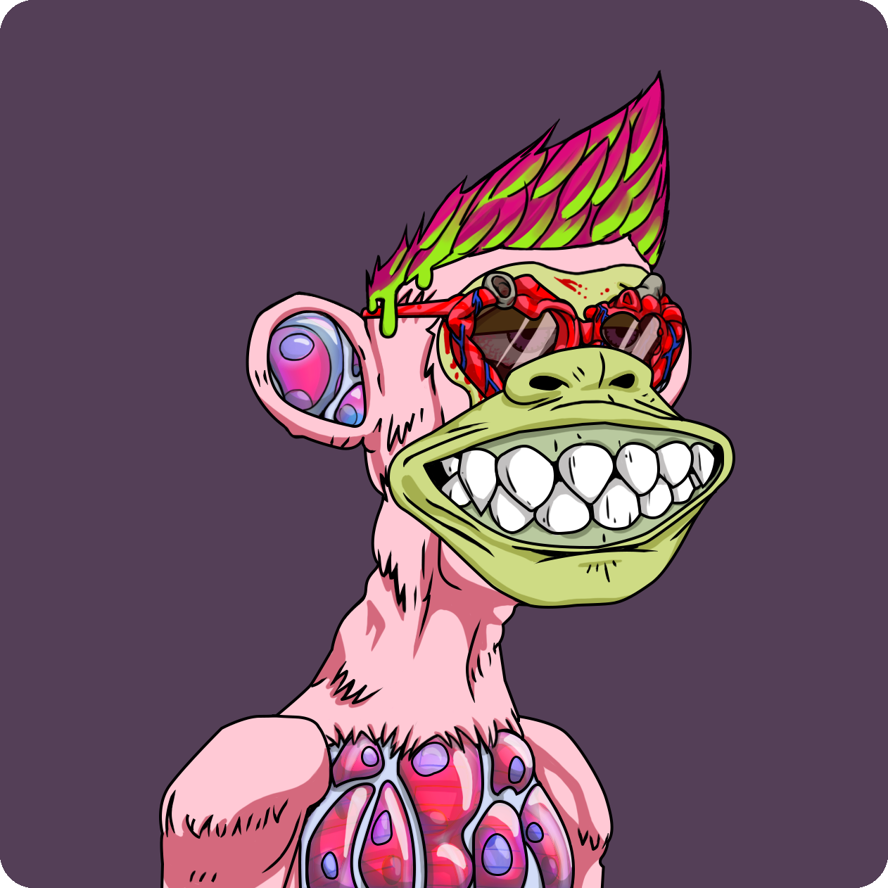 Yuga Labs - Mutant Ape Yacht Club - NFT # 894