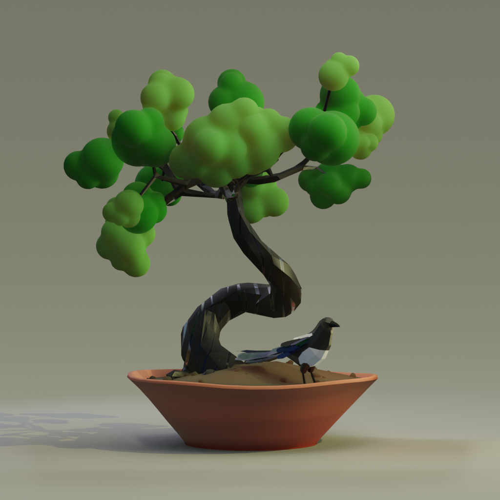 ZENFT Garden Society - Bonsai - Bonsai #8787 - NFT # 8787