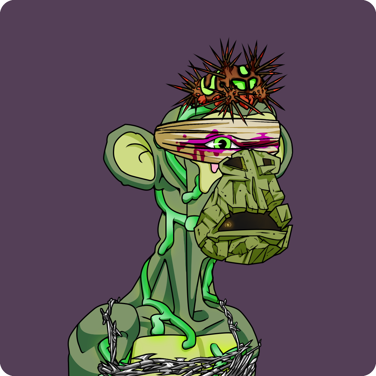 Yuga Labs - Mutant Ape Yacht Club - NFT # 7381