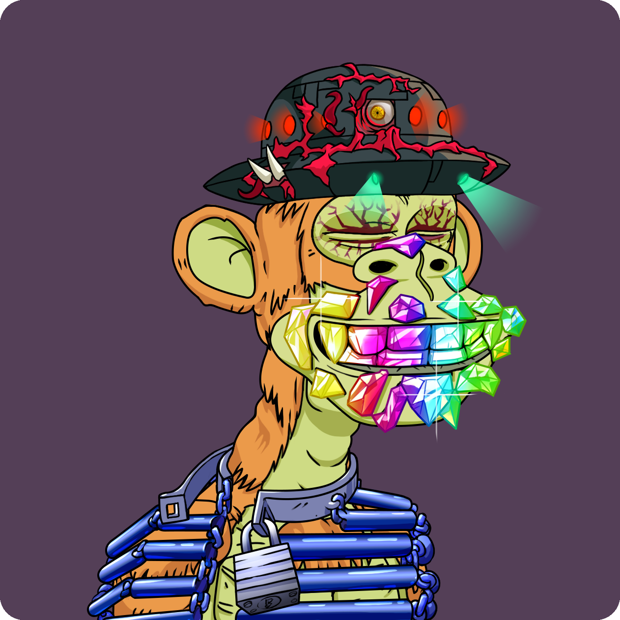 Yuga Labs - Mutant Ape Yacht Club - NFT # 8710