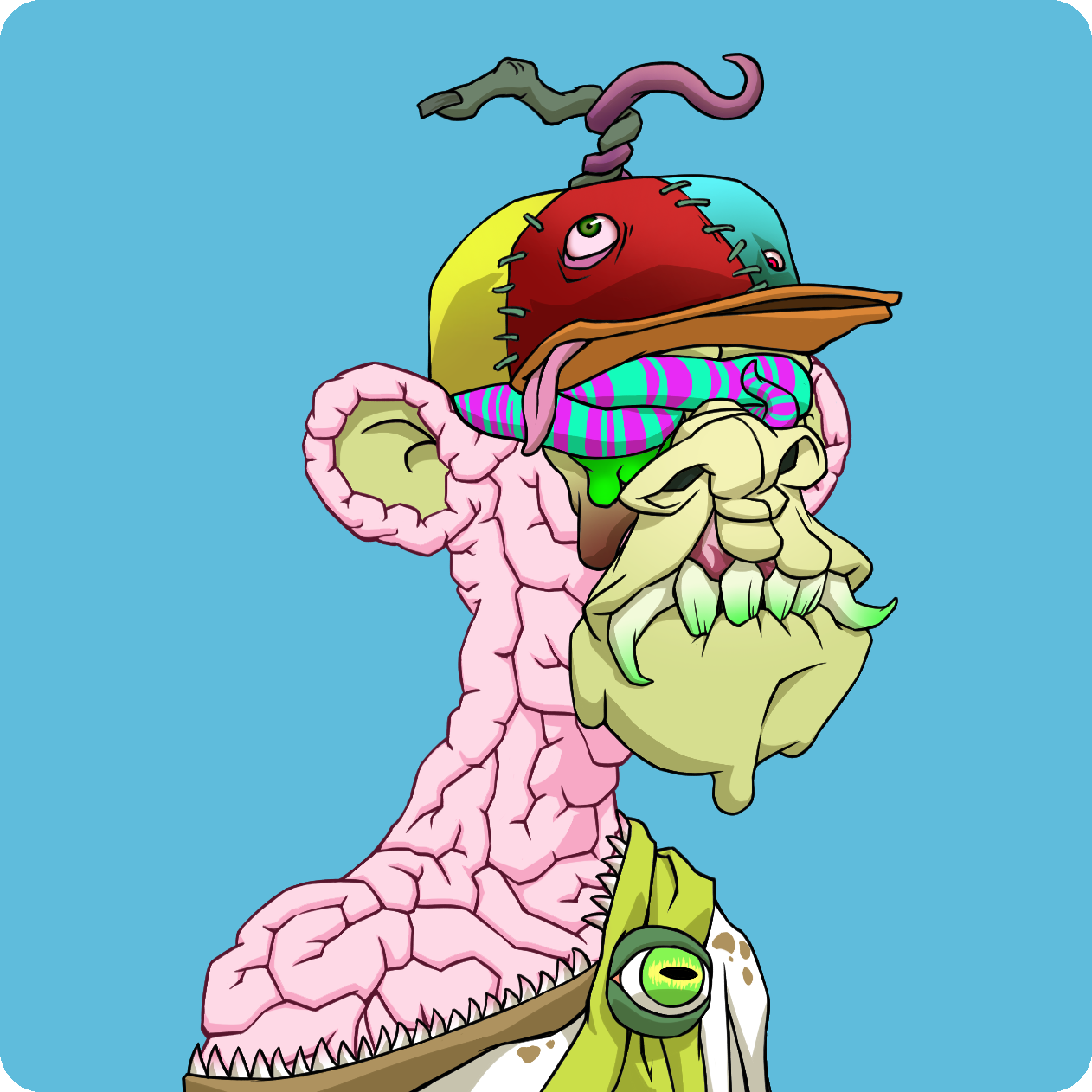 Yuga Labs - Mutant Ape Yacht Club - NFT # 9086