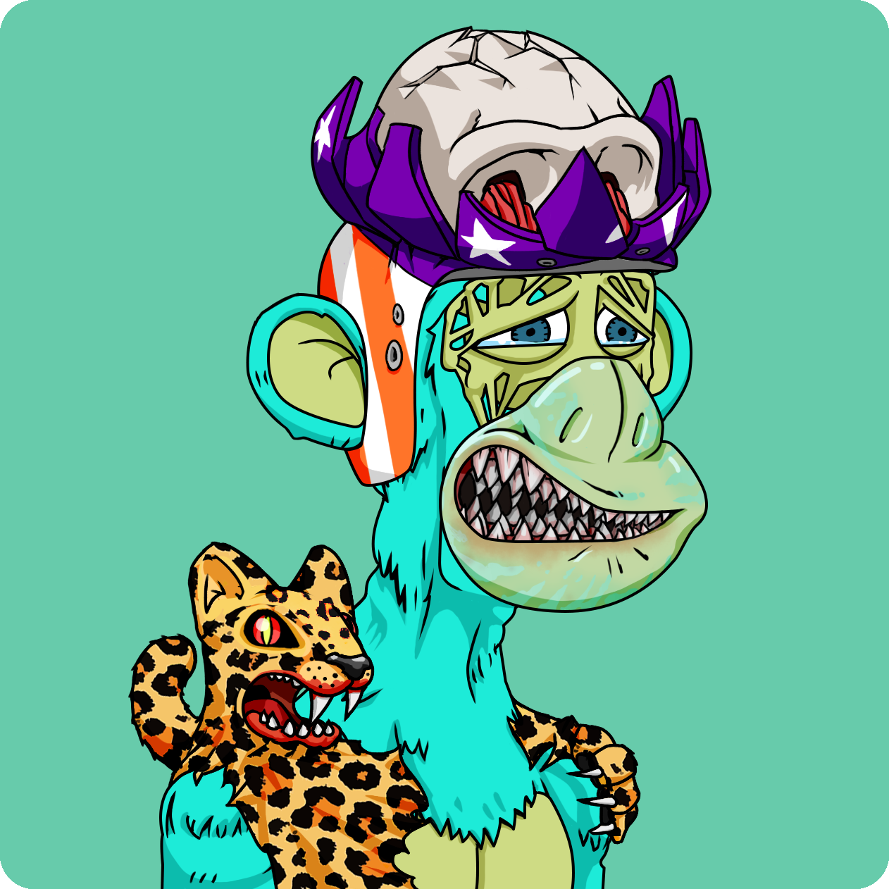 Yuga Labs - Mutant Ape Yacht Club - NFT # 1481