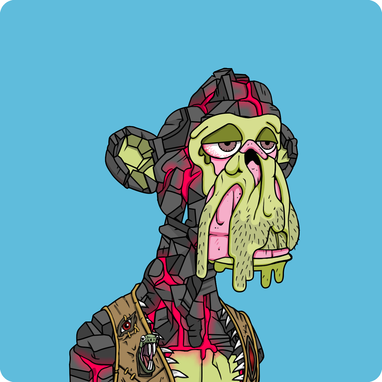 Yuga Labs - Mutant Ape Yacht Club - NFT # 17082