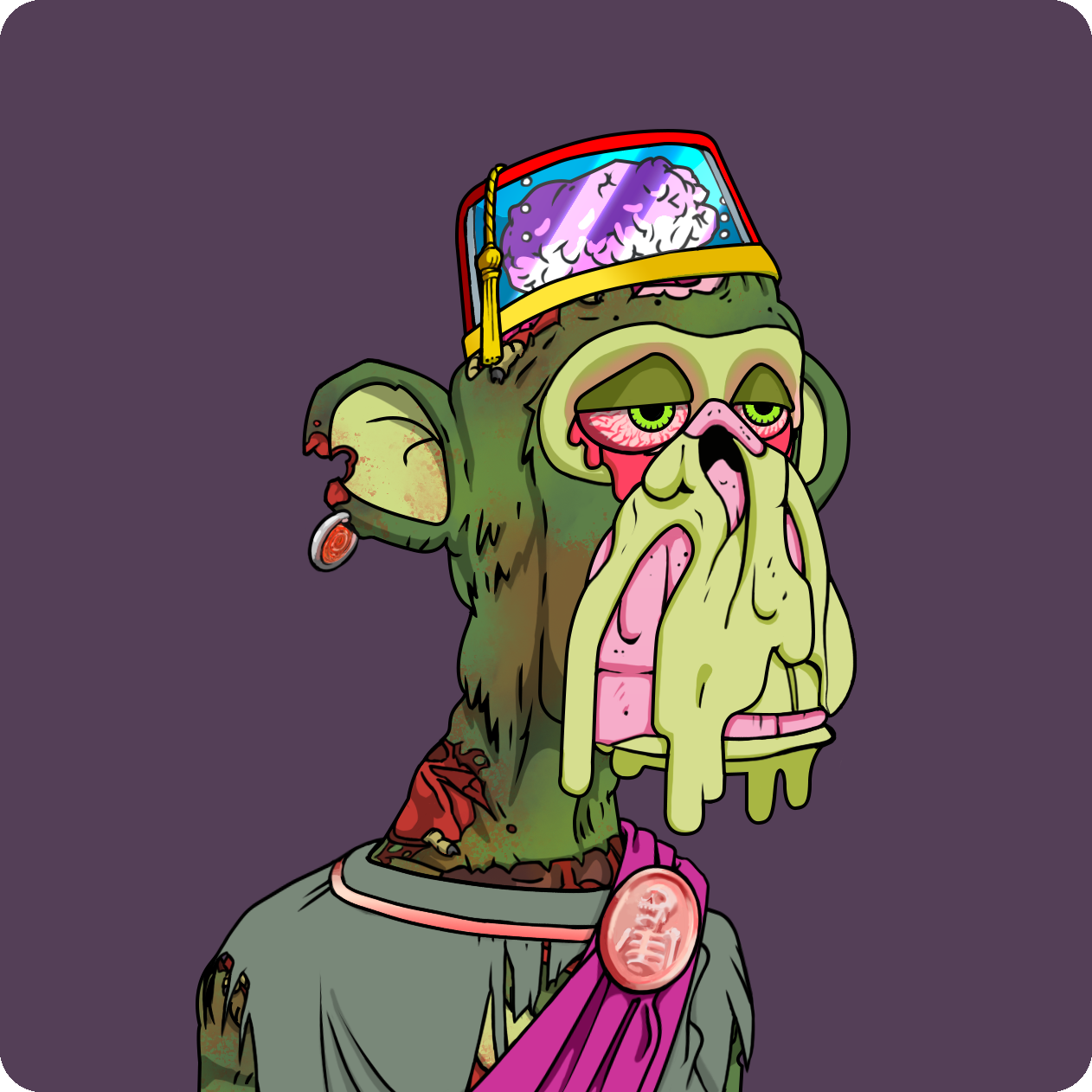 Yuga Labs - Mutant Ape Yacht Club - NFT # 8336