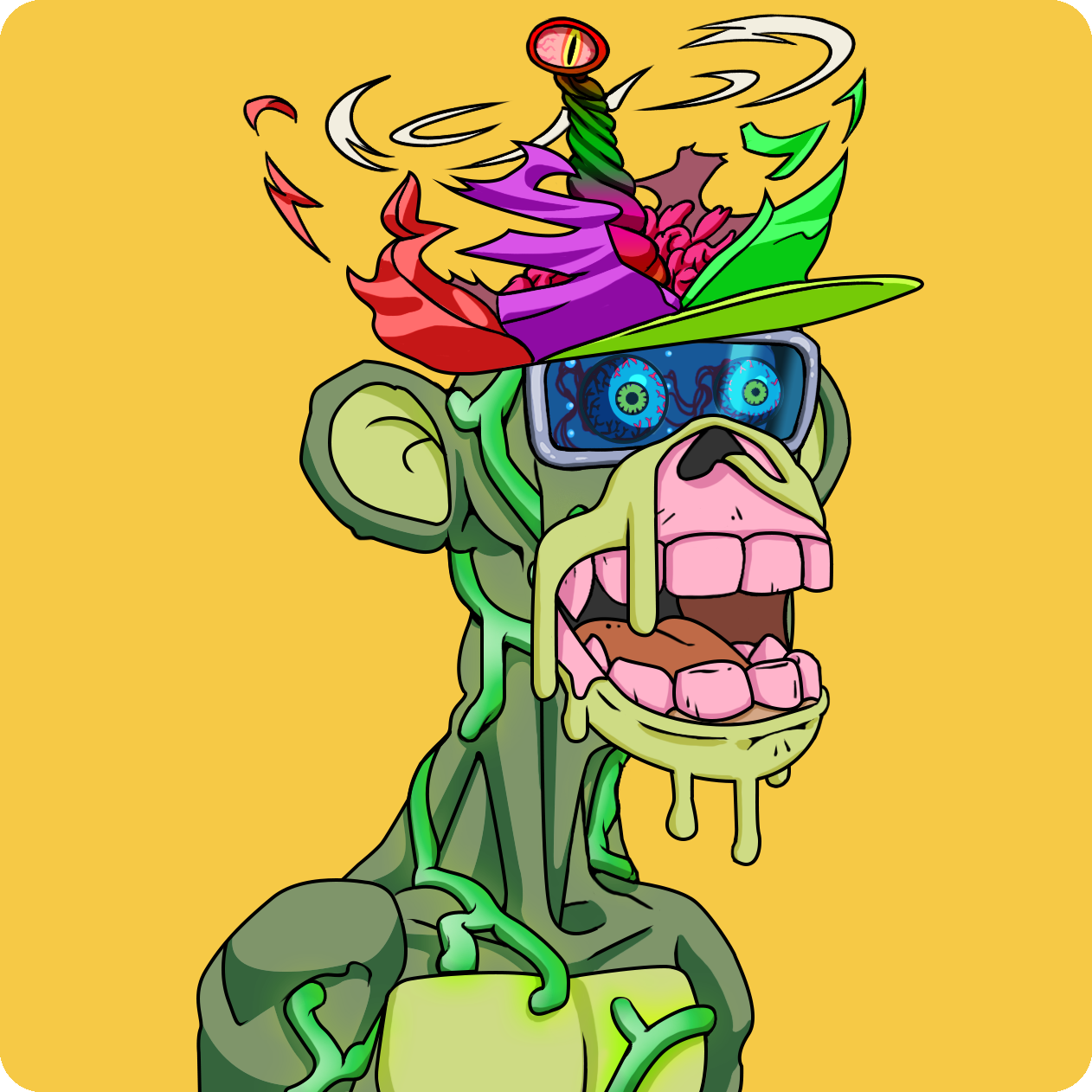 Yuga Labs - Mutant Ape Yacht Club - NFT # 5883