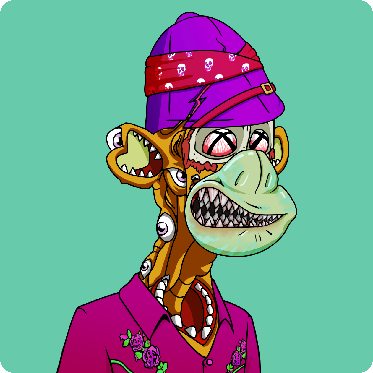 Yuga Labs - Mutant Ape Yacht Club - NFT # 8944