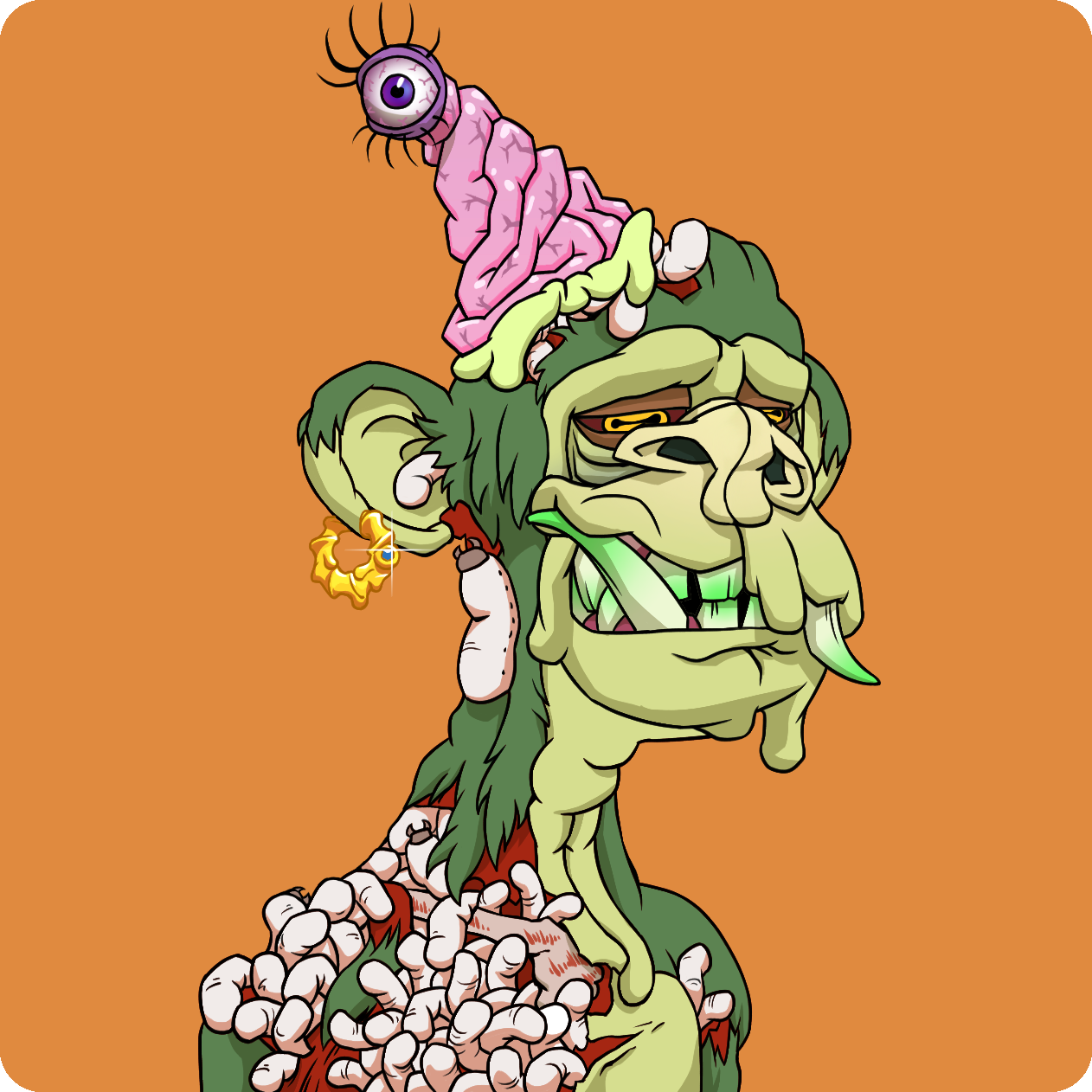 Yuga Labs - Mutant Ape Yacht Club - NFT # 9350