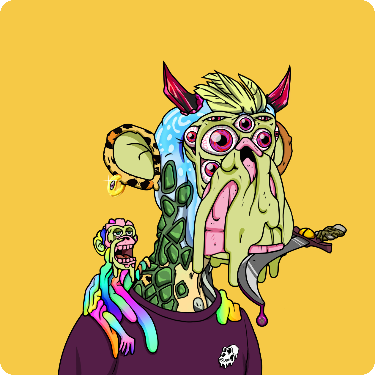 Yuga Labs - Mutant Ape Yacht Club - NFT # 23928