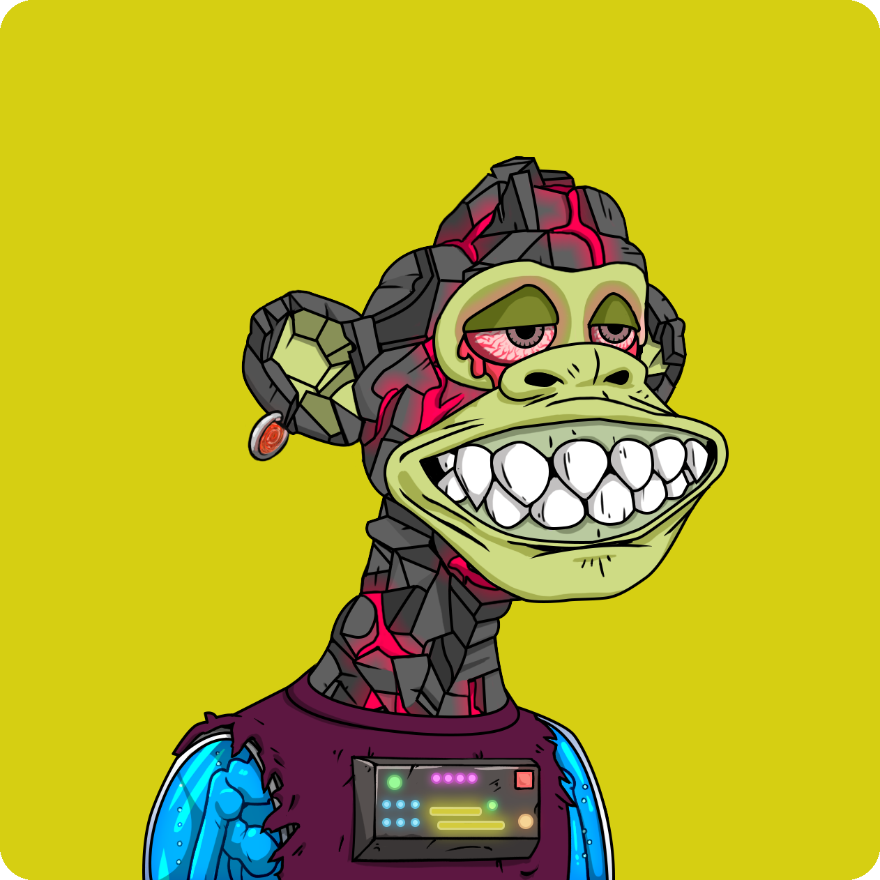 Yuga Labs - Mutant Ape Yacht Club - NFT # 6117