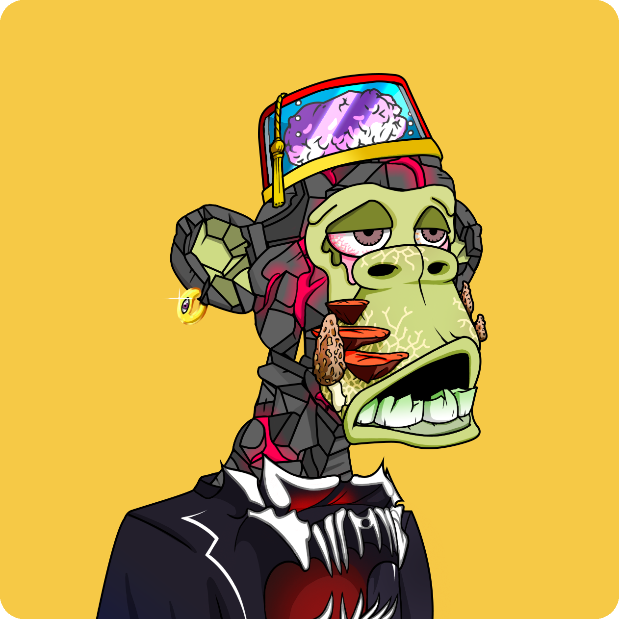 Yuga Labs - Mutant Ape Yacht Club - NFT # 8849