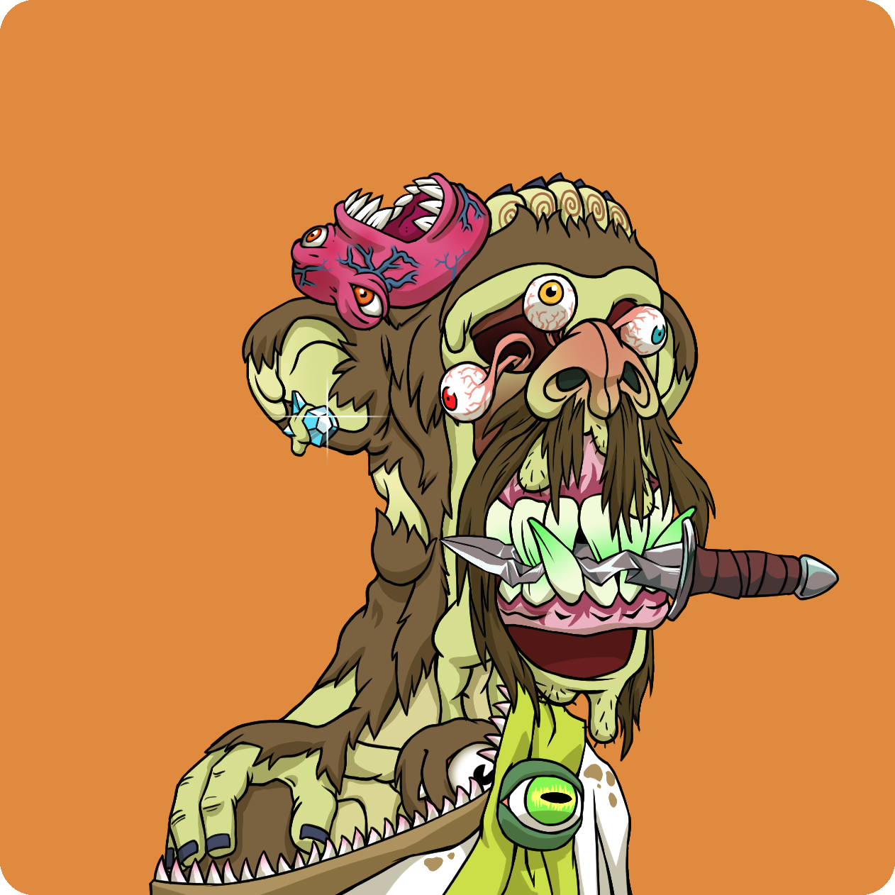 Yuga Labs - Mutant Ape Yacht Club - NFT # 5045