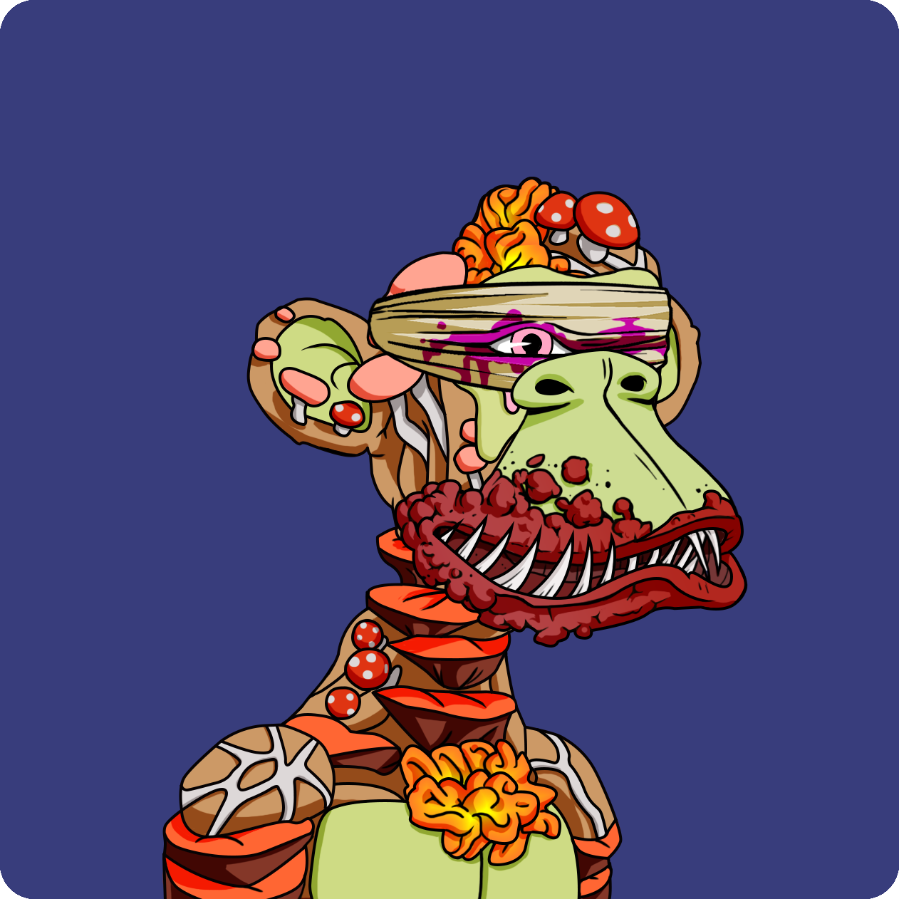 Yuga Labs - Mutant Ape Yacht Club - NFT # 8963