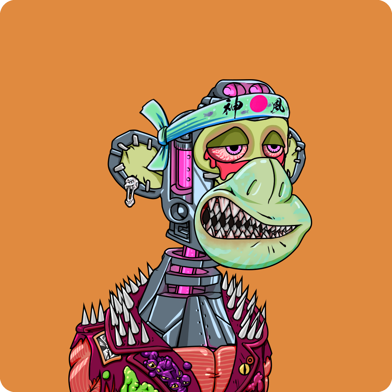 Yuga Labs - Mutant Ape Yacht Club - NFT # 10474