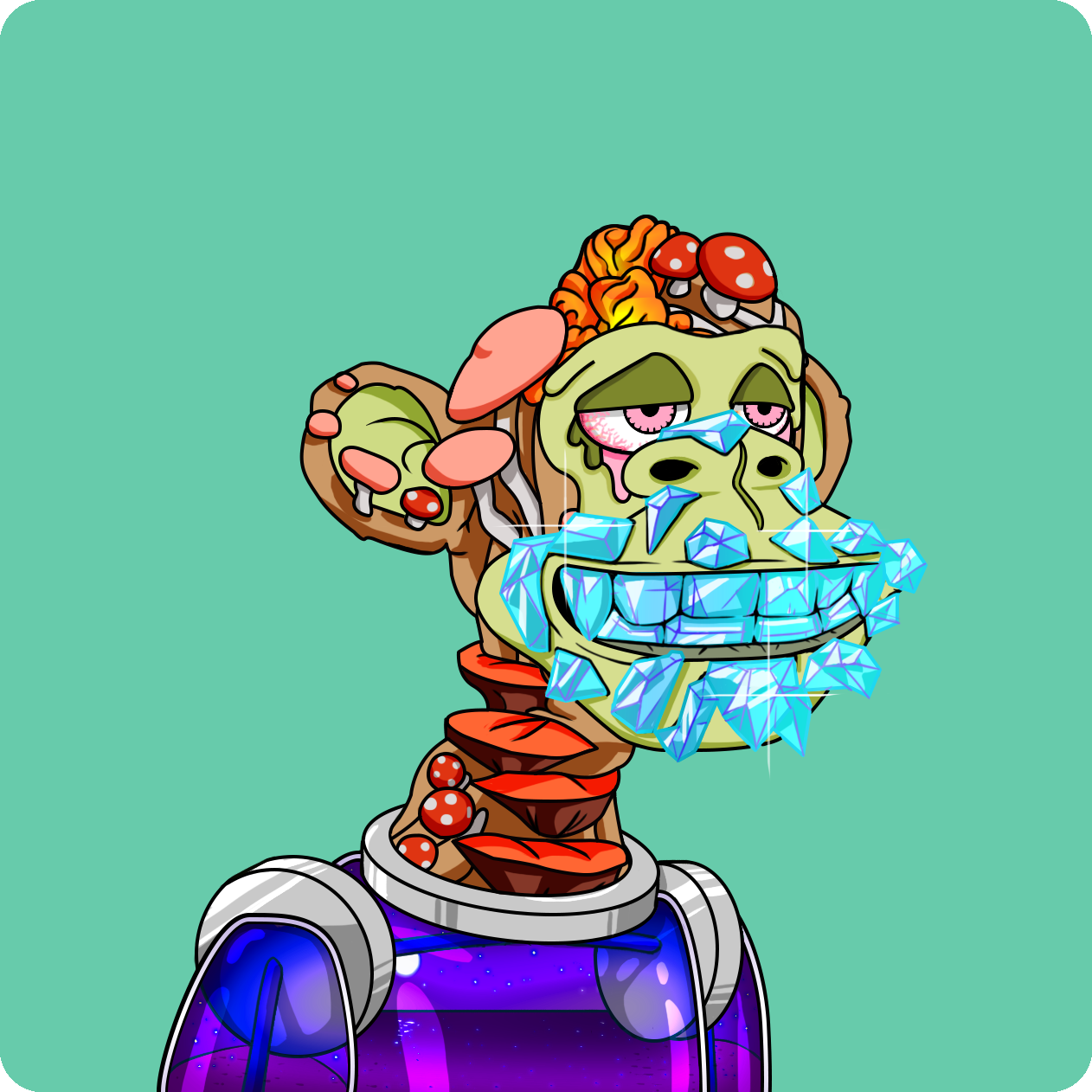 Yuga Labs - Mutant Ape Yacht Club - NFT # 28352