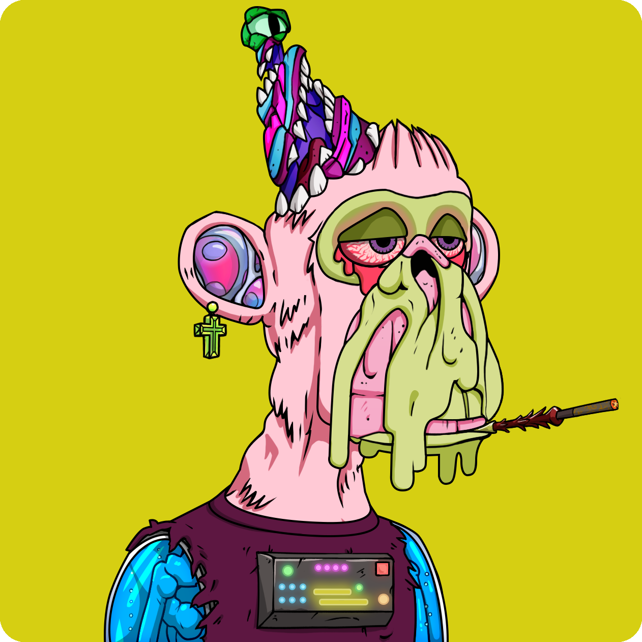 Yuga Labs - Mutant Ape Yacht Club - NFT # 4964