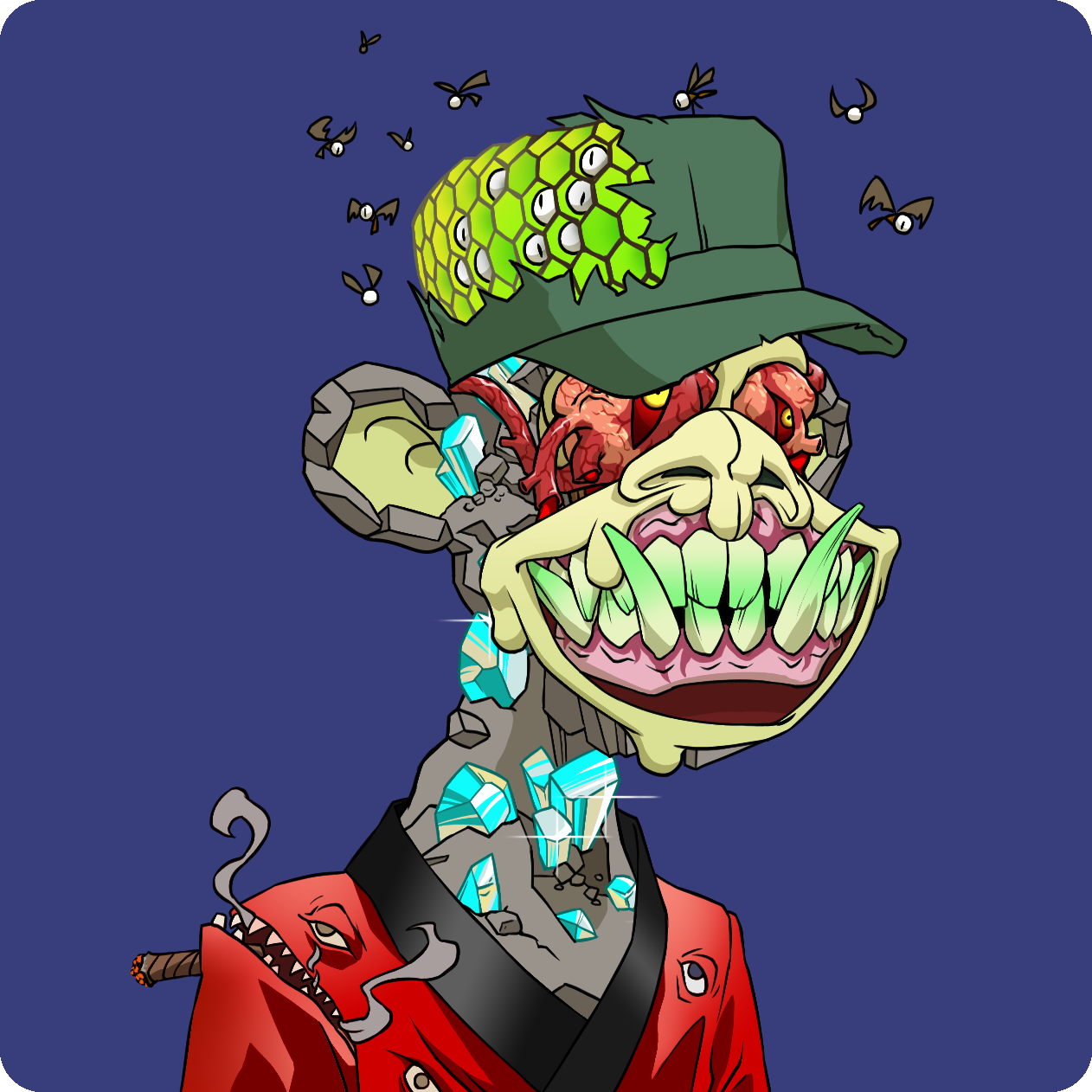 Yuga Labs - Mutant Ape Yacht Club - NFT # 9305