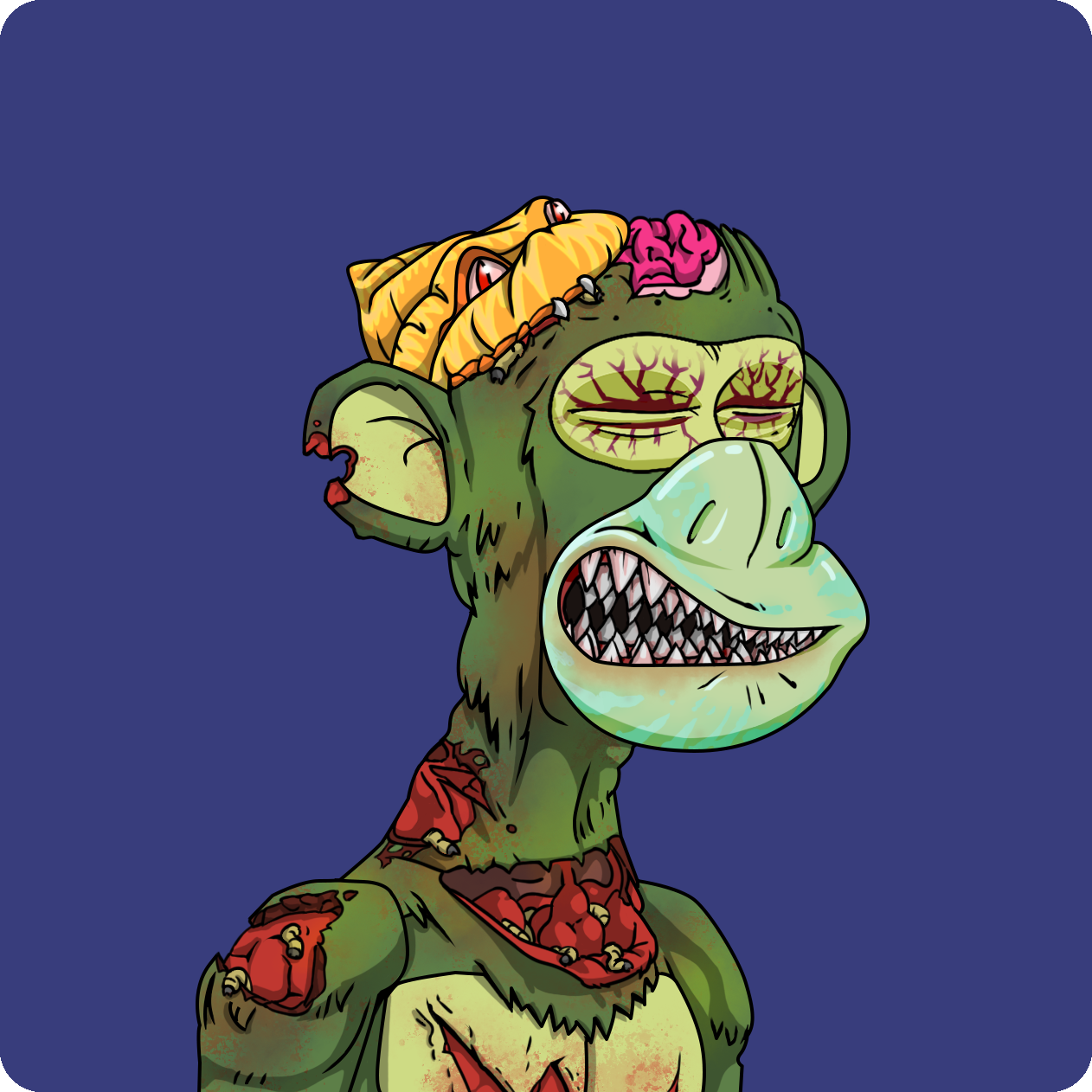 Yuga Labs - Mutant Ape Yacht Club - NFT # 25510