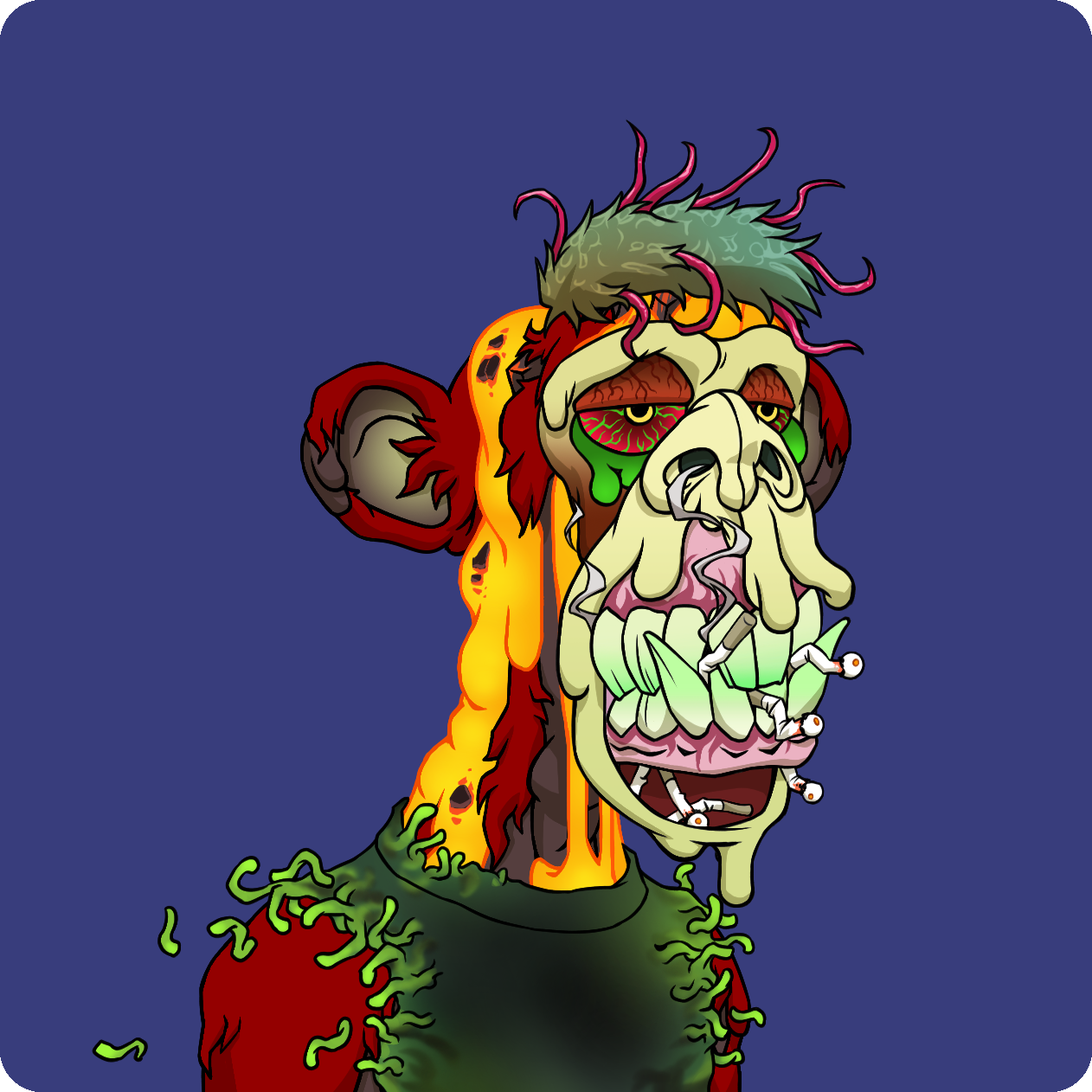 Yuga Labs - Mutant Ape Yacht Club - NFT # 24111