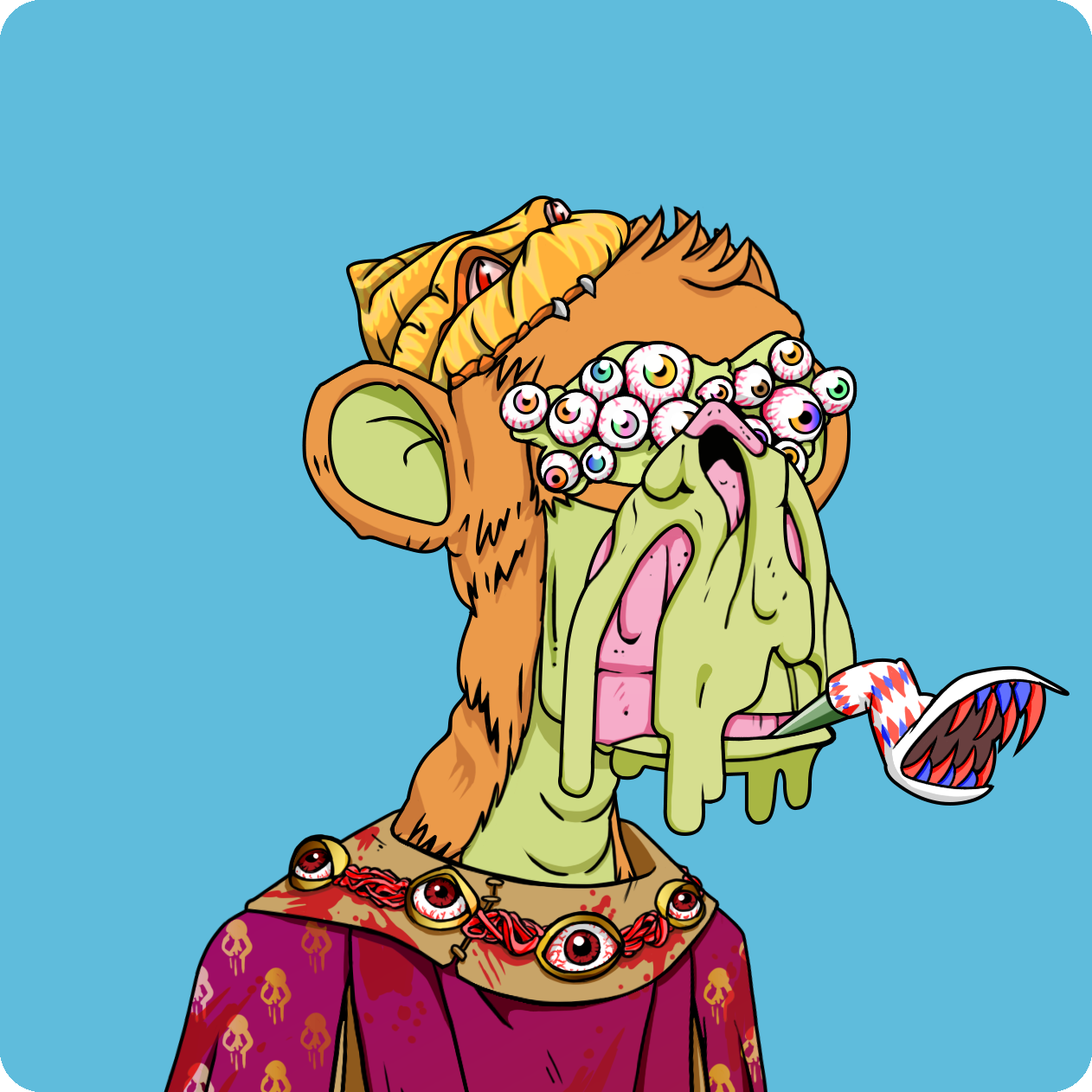 Yuga Labs - Mutant Ape Yacht Club - NFT # 3112