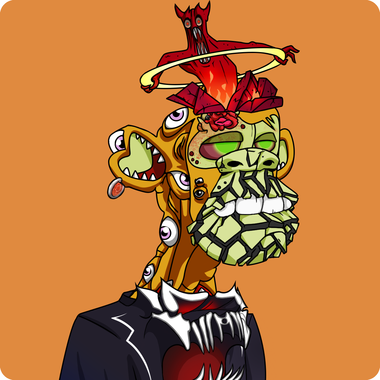 Yuga Labs - Mutant Ape Yacht Club - NFT # 4022