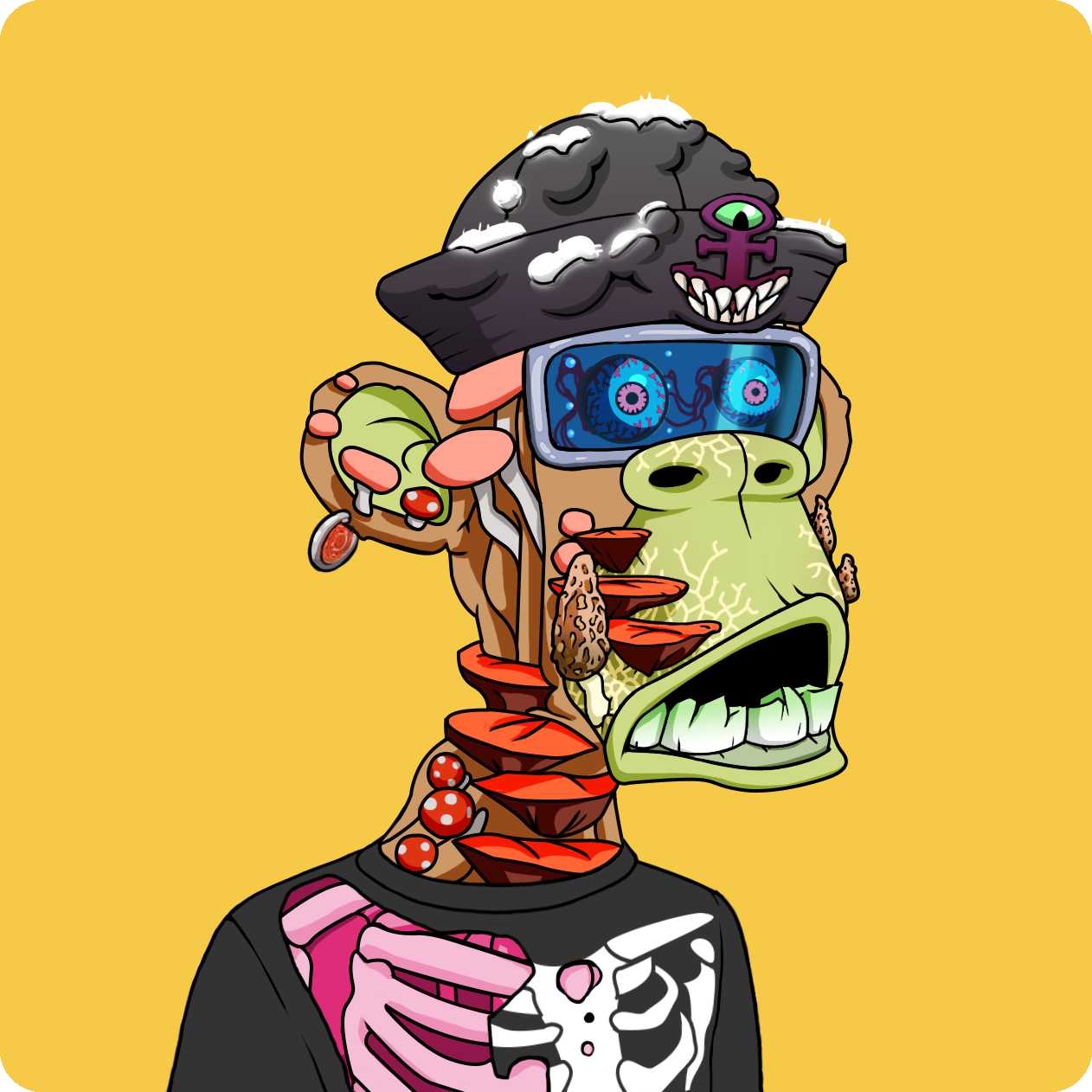 Yuga Labs - Mutant Ape Yacht Club - NFT # 2302