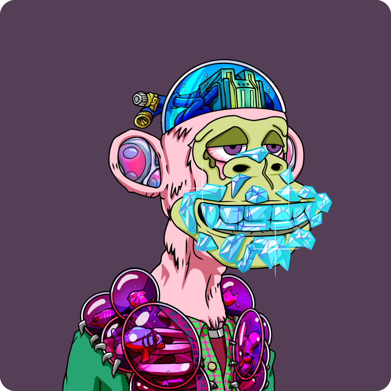 Yuga Labs - Mutant Ape Yacht Club - NFT # 17700