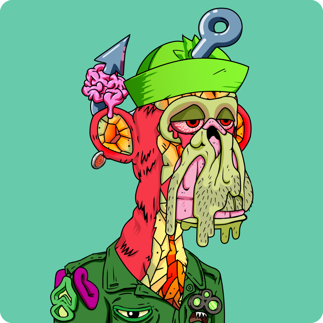 Yuga Labs - Mutant Ape Yacht Club - NFT # 5530