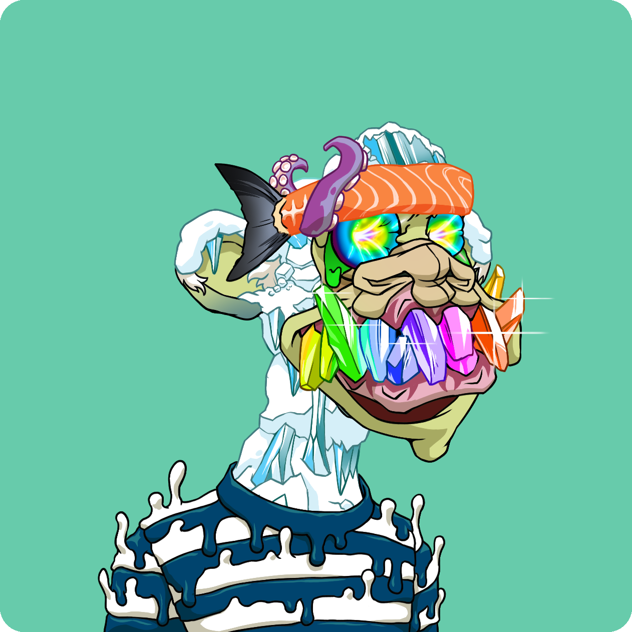 Yuga Labs - Mutant Ape Yacht Club - NFT # 11713