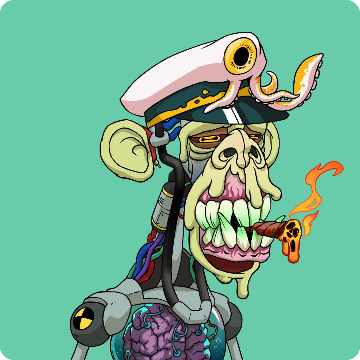 Yuga Labs - Mutant Ape Yacht Club - NFT # 16379