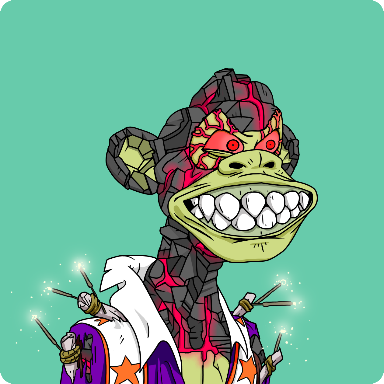 Yuga Labs - Mutant Ape Yacht Club - NFT # 3920