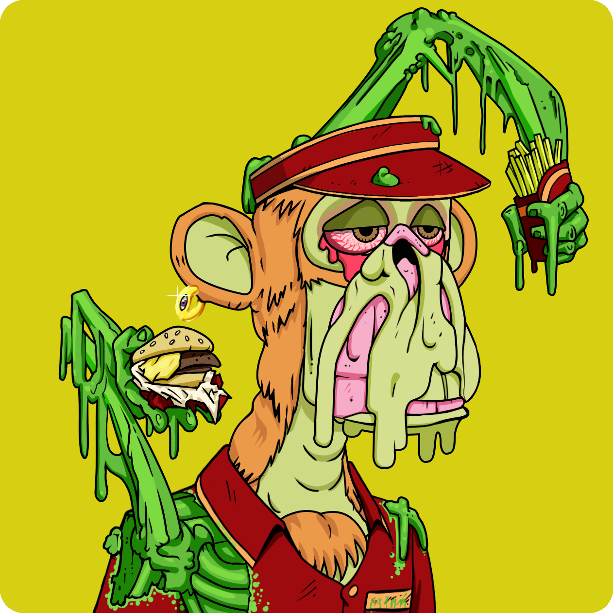 Yuga Labs - Mutant Ape Yacht Club - NFT # 2734