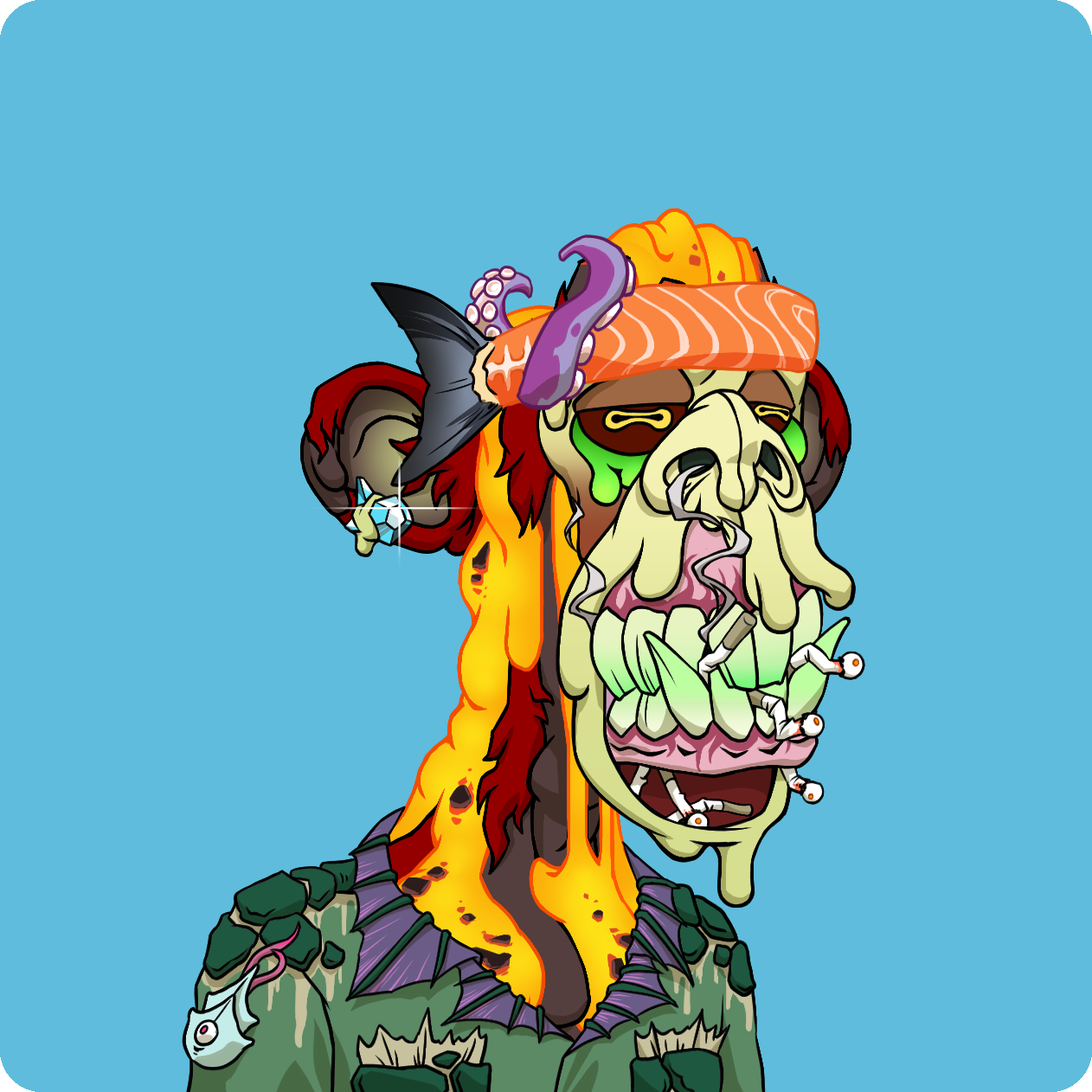 Yuga Labs - Mutant Ape Yacht Club - NFT # 17759