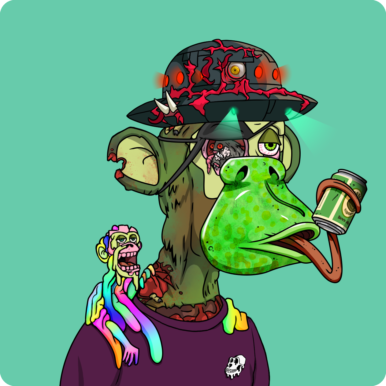 Yuga Labs - Mutant Ape Yacht Club - NFT # 9178