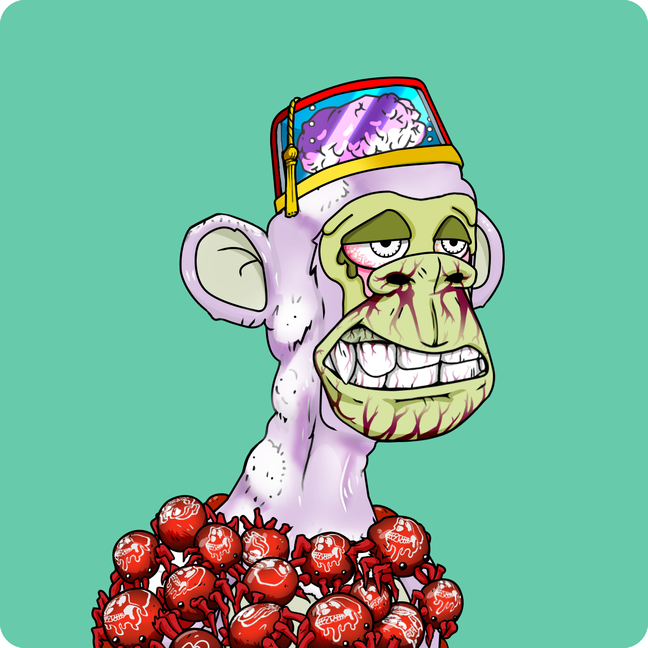 Yuga Labs - Mutant Ape Yacht Club - NFT # 9307