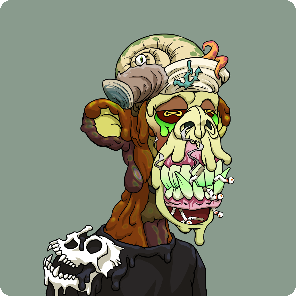 Yuga Labs - Mutant Ape Yacht Club - NFT # 3942