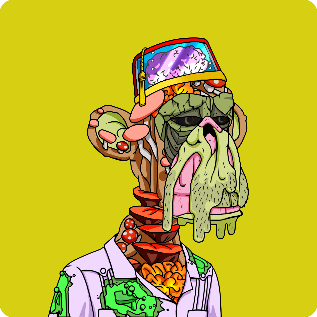 Yuga Labs - Mutant Ape Yacht Club - NFT # 9580