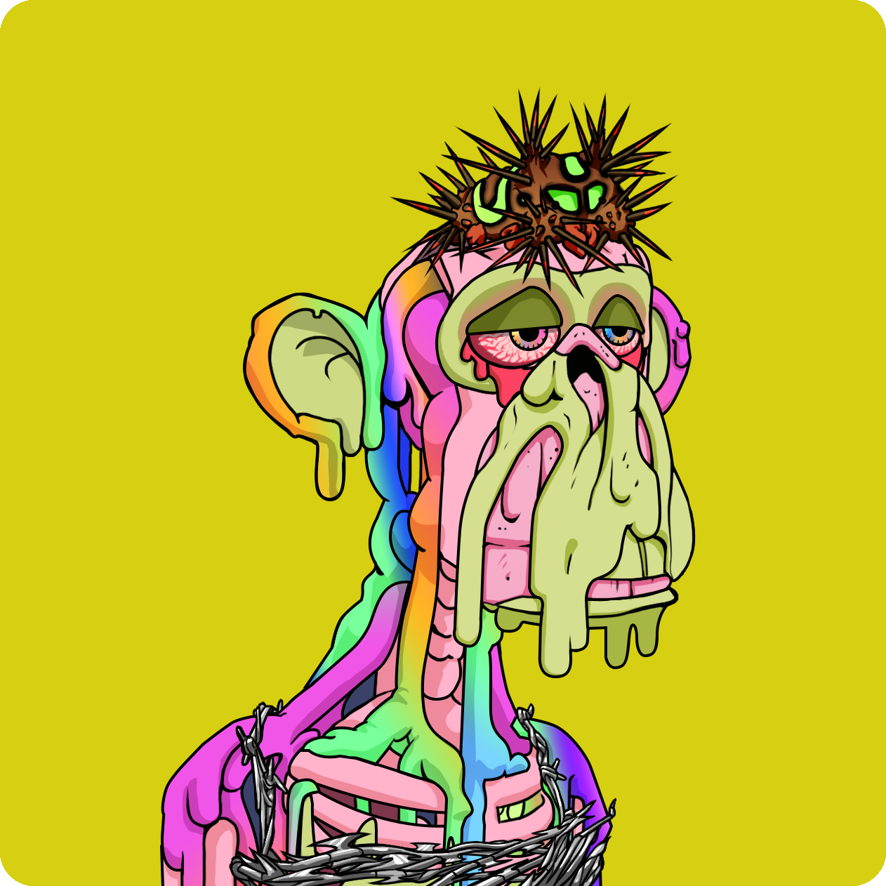 Yuga Labs - Mutant Ape Yacht Club - NFT # 4296