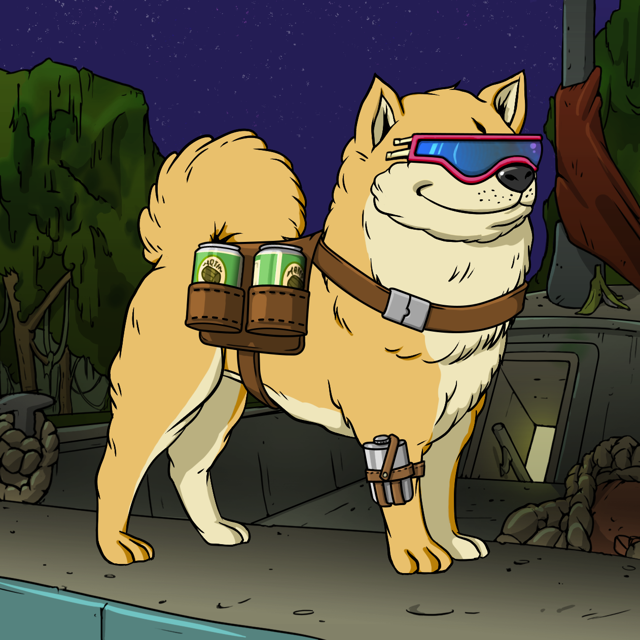 Yuga Labs - Bored Ape Kennel Club - NFT # 1636