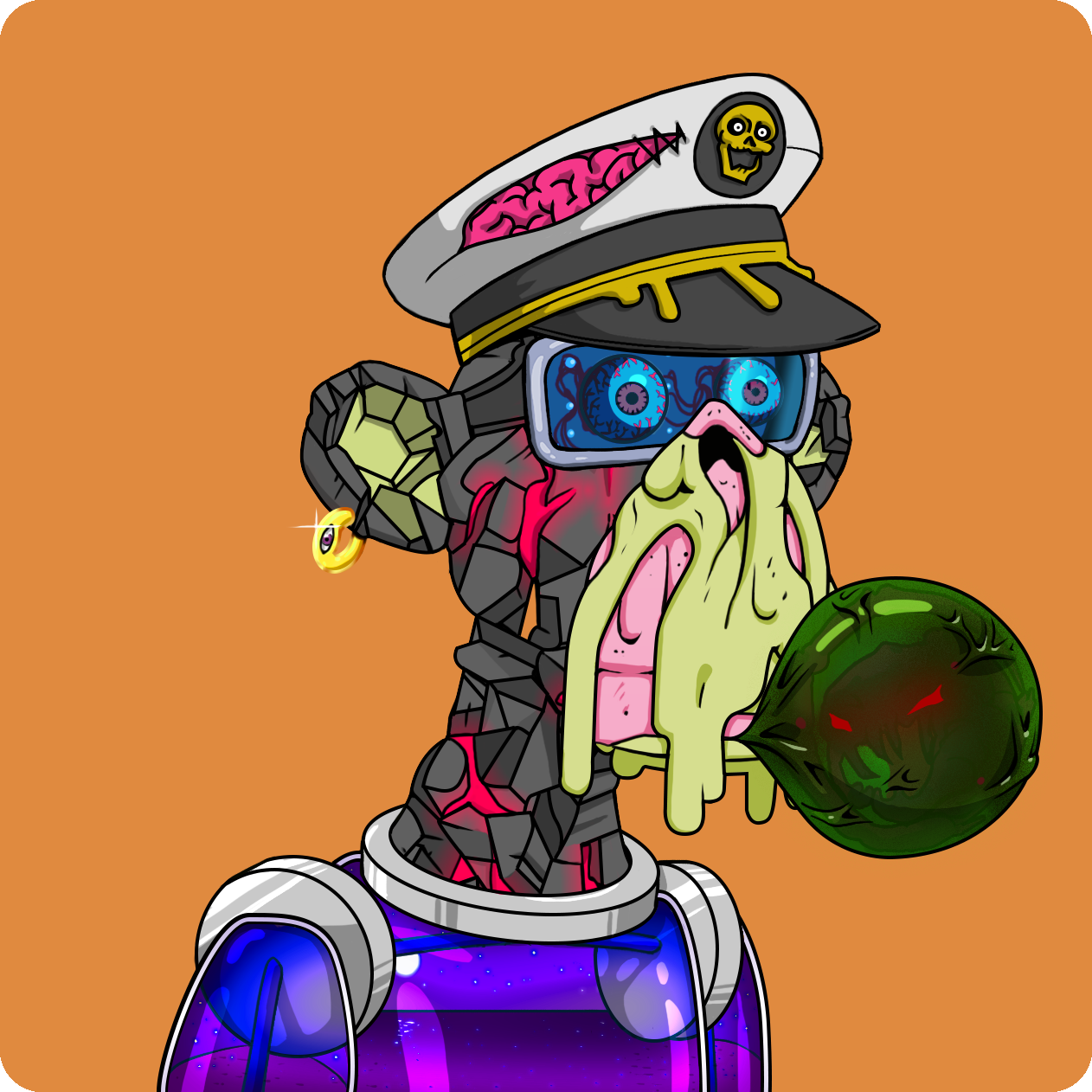 Yuga Labs - Mutant Ape Yacht Club - NFT # 8869