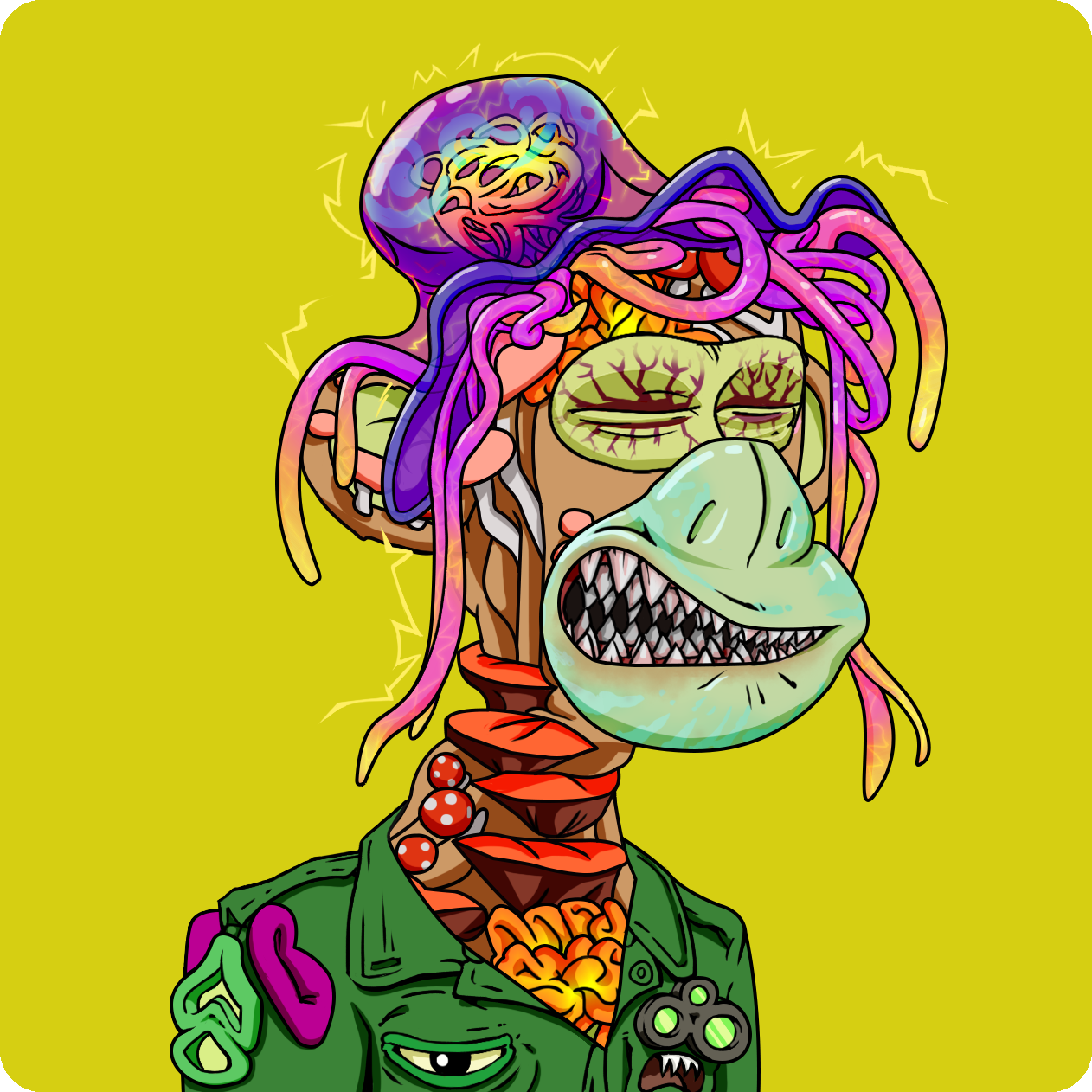 Yuga Labs - Mutant Ape Yacht Club - NFT # 13