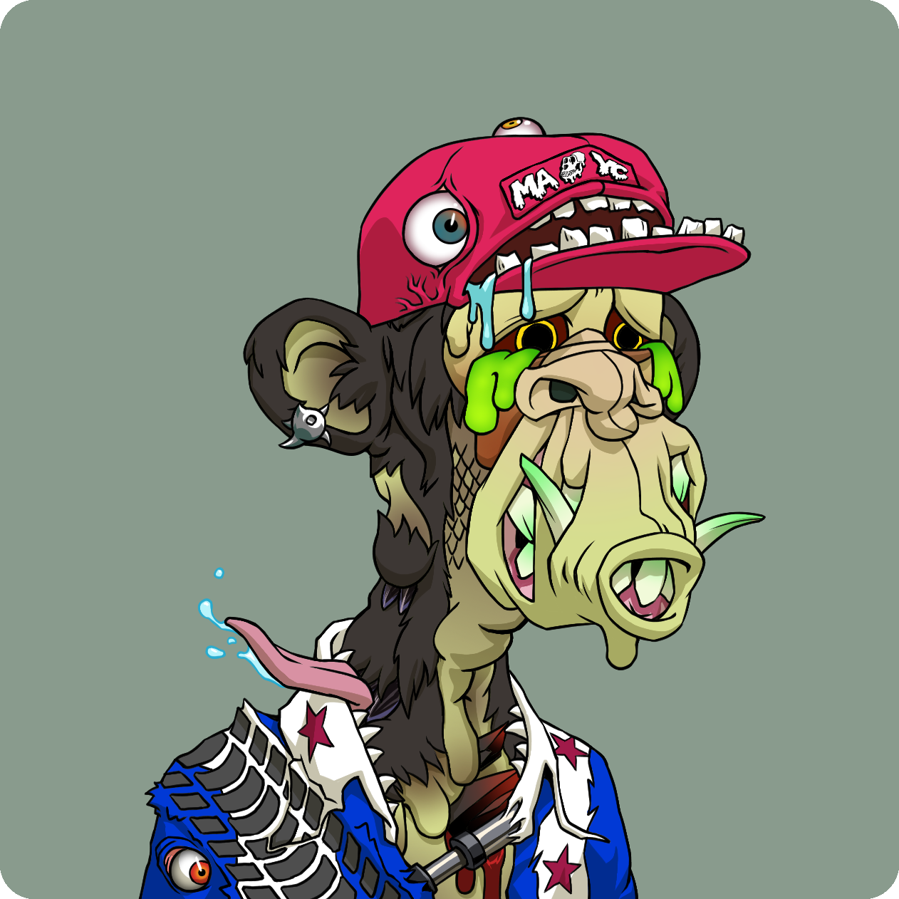 Yuga Labs - Mutant Ape Yacht Club - NFT # 20451