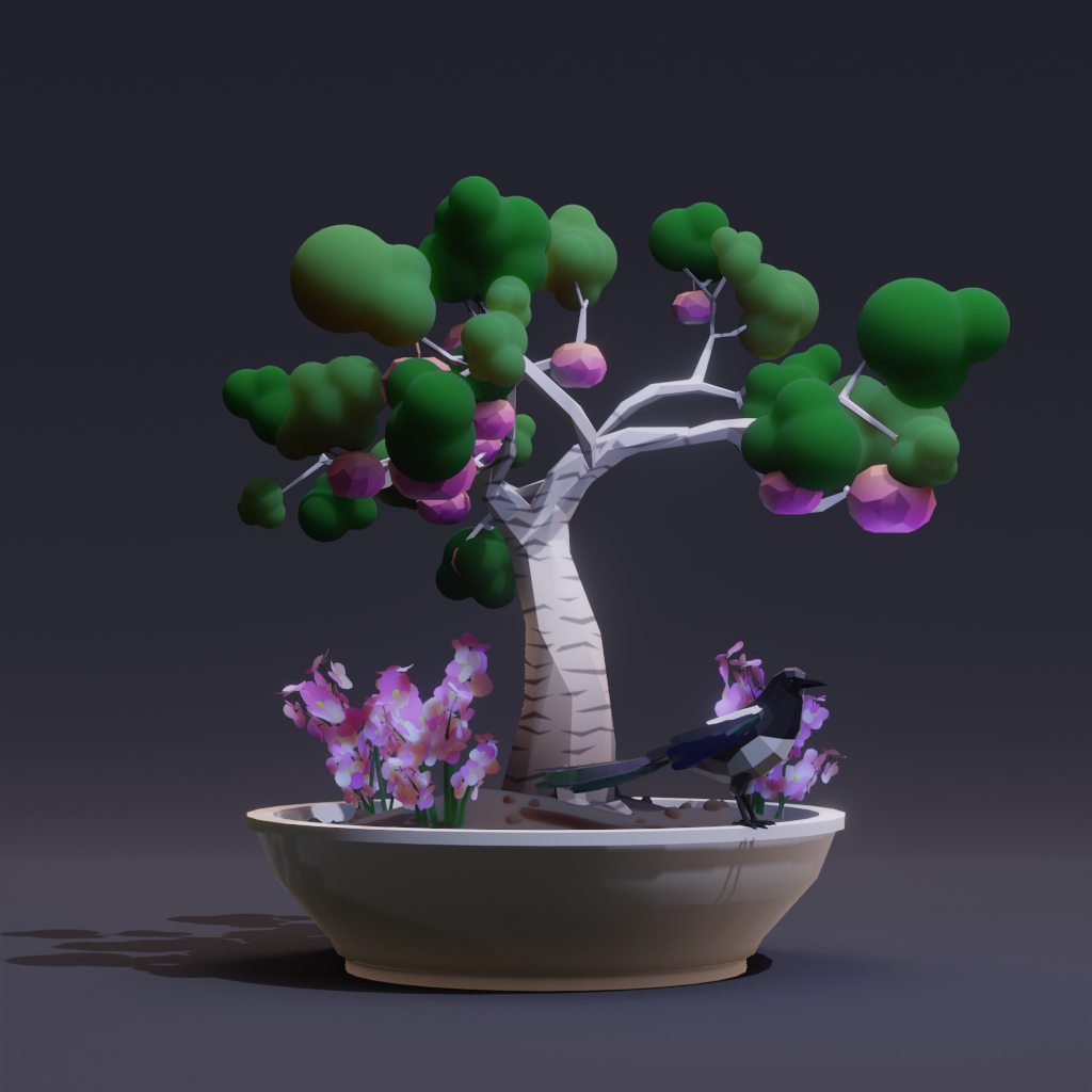 ZENFT Garden Society - Bonsai - Bonsai #190 - NFT # 190